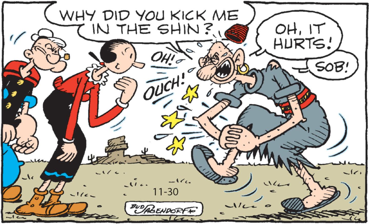Interaction OCR: -k (WHY DID YOU KICK ME IN THE SHIN? OH! OUCH! OHIT HURTS! SOB! 45/4 in -c 11-30 BUDAGENDORFF. www -k ( WHY DID YOU KICK ME IN THE SHIN ? OH ! OUCH ! OHIT HURTS ! SOB ! 45/4 in -c 11-30 BUDAGENDORFF . www