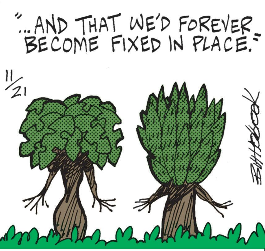 Illustration OCR: "... AND THAT WE'D FOREVER. BECOME FIXED IN PLACE.- 21 ??????? " ... AND THAT WE'D FOREVER . BECOME FIXED IN PLACE.- 21 ???????