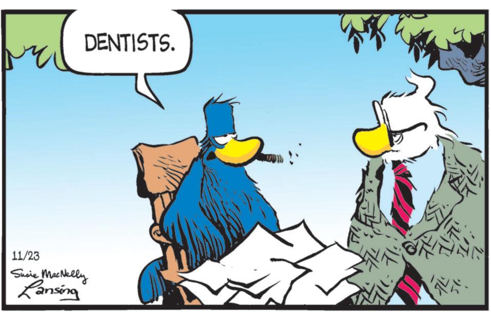 People in nature OCR: DENTISTS. 11/23 Susie MacNelly Lansing ? DENTISTS . 11/23 Susie MacNelly Lansing ?