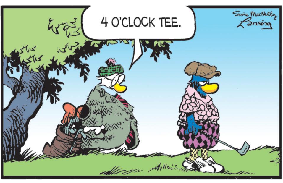 Rectangle OCR: ?? 4 O'CLOCK TEE. Susie MacNelly Lansing ?? 4 O'CLOCK TEE . Susie MacNelly Lansing