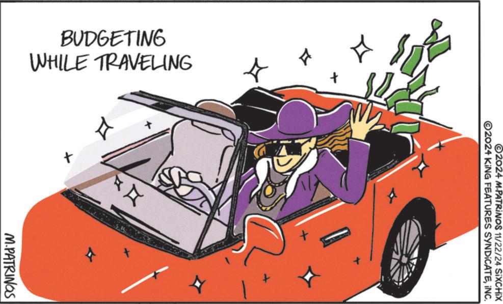 Window OCR: BUDGETING WHILE TRAVELING ?? C M.PATRINGS ©2o24+ M.PATRiNDS '/22/24 SiXCHiX ©2o24KiNG FEATURES SYNDiCATEiNG. BUDGETING WHILE TRAVELING ?? C M.PATRINGS © 2o24 + M.PATRiNDS ' / 22 / 24 SiXCHiX © 2o24KiNG FEATURES SYNDiCATEiNG .