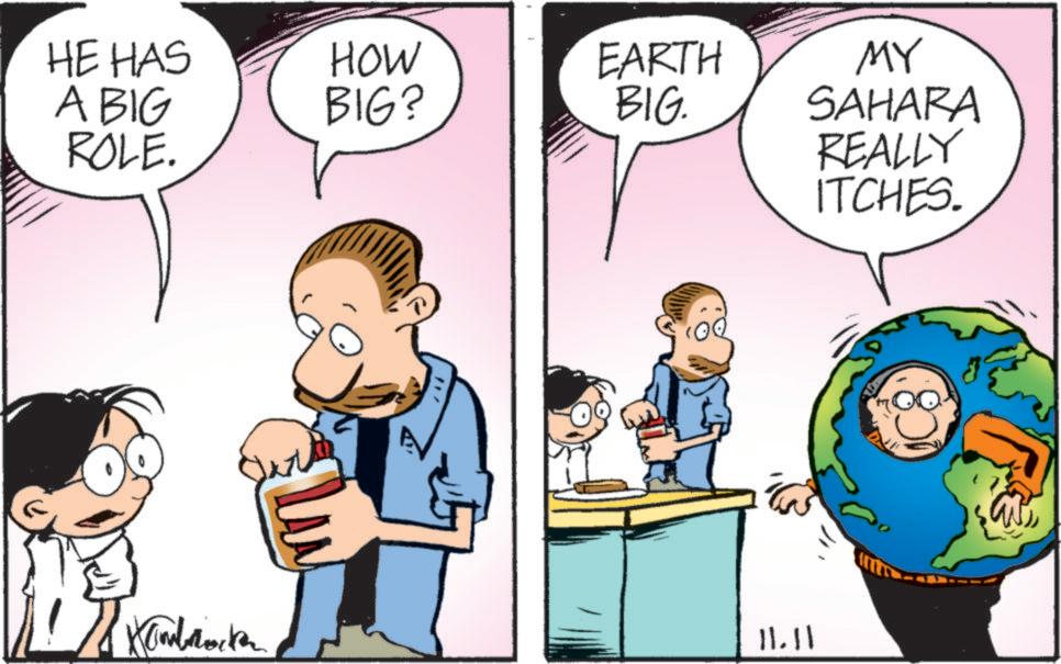 Line OCR: HE HAS HOW EARTH MY A BIG ROLE. BIG? BIG. SAHARA REALLY ITCHES. Kondocker 11.11 HE HAS HOW EARTH MY A BIG ROLE . BIG ? BIG . SAHARA REALLY ITCHES . Kondocker 11.11