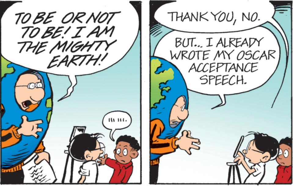 Parallel OCR: TO BE OR NOT TO BE! I AM THE MIGHTY EARTH! THANK YOUNO. BUT... I ALREADY WROTE MY OSCAR ACCEPTANCE SPEECH. TO BE OR NOT TO BE ! I AM THE MIGHTY EARTH ! THANK YOUNO . BUT ... I ALREADY WROTE MY OSCAR ACCEPTANCE SPEECH .