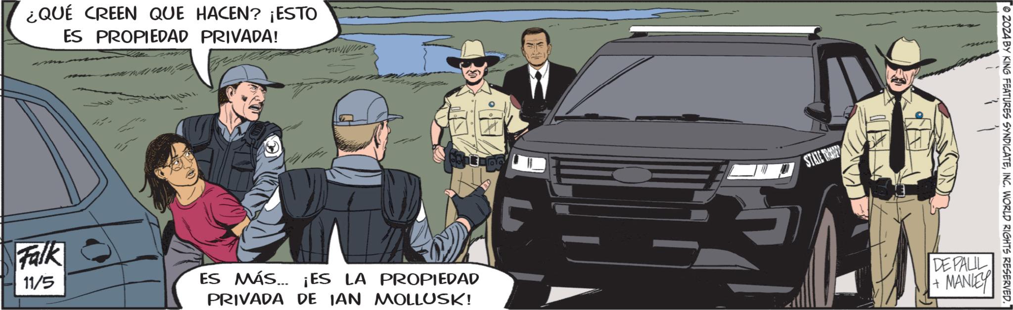 Automotive tire OCR: ¿QUÉ CREEN QUE HACEN? ¡ESTO ES PROPIEDAD PRIVADA! Falk 11/5 ES MÁS ¡ES LA PROPIEDAD PRIVADA DE IAN MOLLUSK! 5 STATE TRAVE To 2024 BY KING FEATURES SYNDICATEINC. WORLD RIGHTS RESERVED. DE PALIL +MANLEY ¿ QUÉ CREEN QUE HACEN ? ¡ ESTO ES PROPIEDAD PRIVADA ! Falk 11/5 ES MÁS ¡ ES LA PROPIEDAD PRIVADA DE IAN MOLLUSK ! 5 STATE TRAVE To 2024 BY KING FEATURES SYNDICATEINC . WORLD RIGHTS RESERVED . DE PALIL + MANLEY
