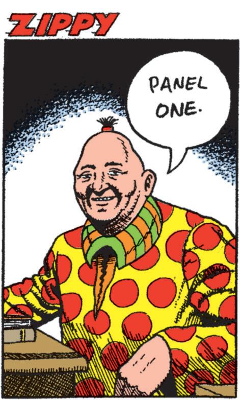 Poster OCR: ????? ZIPPY PANEL ONE. ????? ZIPPY PANEL ONE .