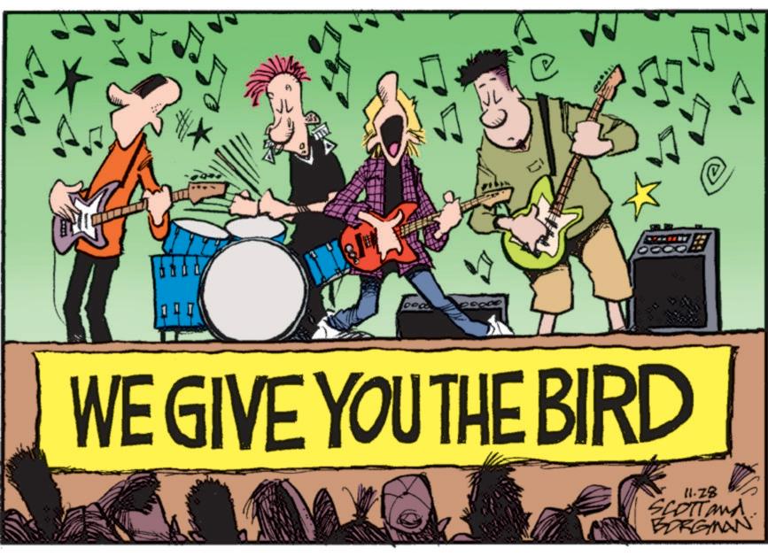 String instrument OCR: 4.4. 20000 11-28 SCOTTand BORGMAN WE GIVE YOU THE BIRD 4.4 . 20000 11-28 SCOTTand BORGMAN WE GIVE YOU THE BIRD