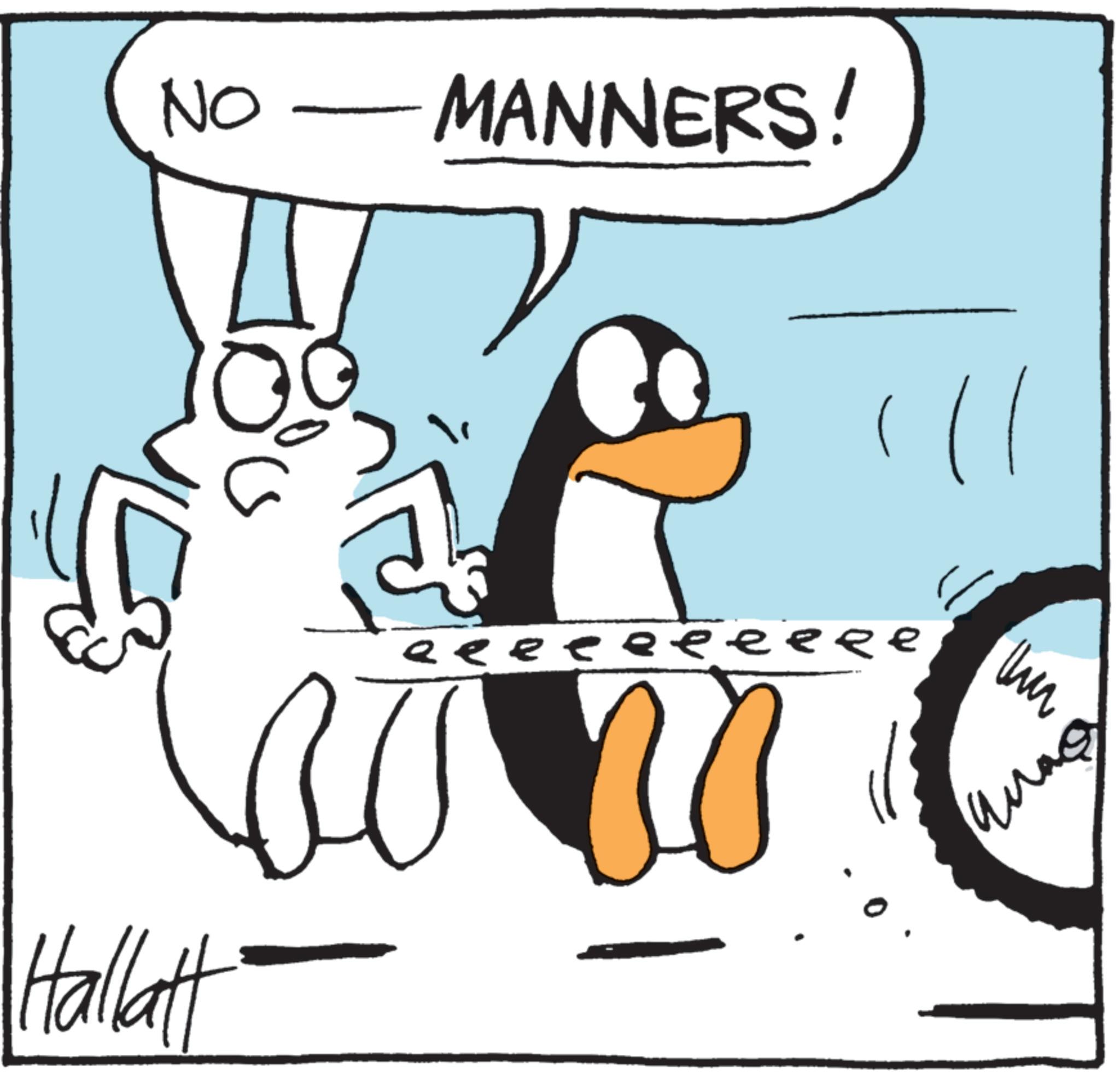 Illustration OCR: NO MANNERS! Hallatt ?????????? ??? ???? NO MANNERS ! Hallatt ?????????? ??? ????