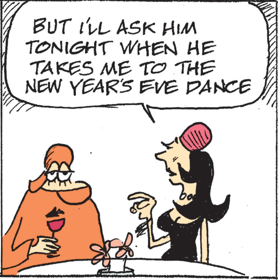 Fiction OCR: BUT I'LL ASK HIM TONIGHT WHEN HE TAKES ME TO THE NEW YEAR'S EVE DANCE D BUT I'LL ASK HIM TONIGHT WHEN HE TAKES ME TO THE NEW YEAR'S EVE DANCE D
