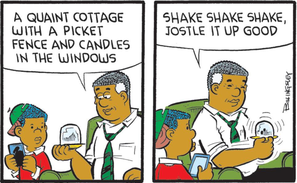 Animated cartoon OCR: A QUAINT COTTAGE WITH A PICKET FENCE AND CANDLES IN THE WINDOWS SHAKE SHAKE SHAKEJOSTLE IT UP GOOD BILLINGSLEY A QUAINT COTTAGE WITH A PICKET FENCE AND CANDLES IN THE WINDOWS SHAKE SHAKE SHAKEJOSTLE IT UP GOOD BILLINGSLEY