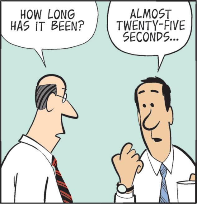 Human OCR: HOW LONG HAS IT BEEN? ALMOST TWENTY-FIVE SECONDS... HOW LONG HAS IT BEEN ? ALMOST TWENTY - FIVE SECONDS ...