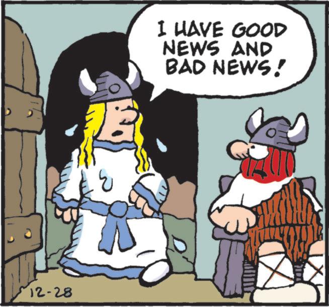 Graphics OCR: 12-28 I HAVE GOOD NEWS AND BAD NEWS! E R 12-28 I HAVE GOOD NEWS AND BAD NEWS ! E R