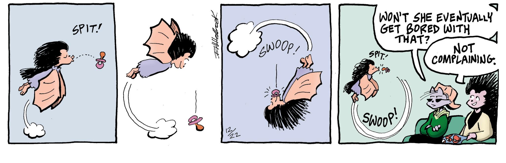 Foot OCR: SPIT! Filtebbrook SWOOP! WON'T SHE EVENTUALLY GET BORED WITH THAT? SPIT NOT COMPLAINING 12/22 SWOOP! ? SPIT ! Filtebbrook SWOOP ! WON'T SHE EVENTUALLY GET BORED WITH THAT ? SPIT NOT COMPLAINING 12/22 SWOOP ! ?