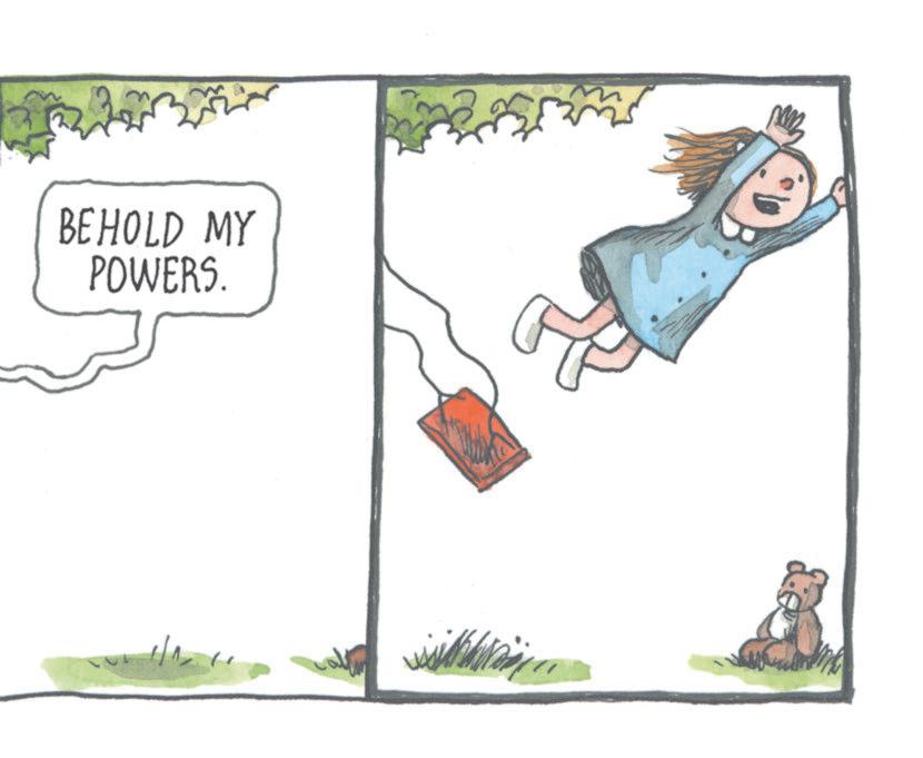 Happiness OCR: BEHOLD MY POWERS. BEHOLD MY POWERS .