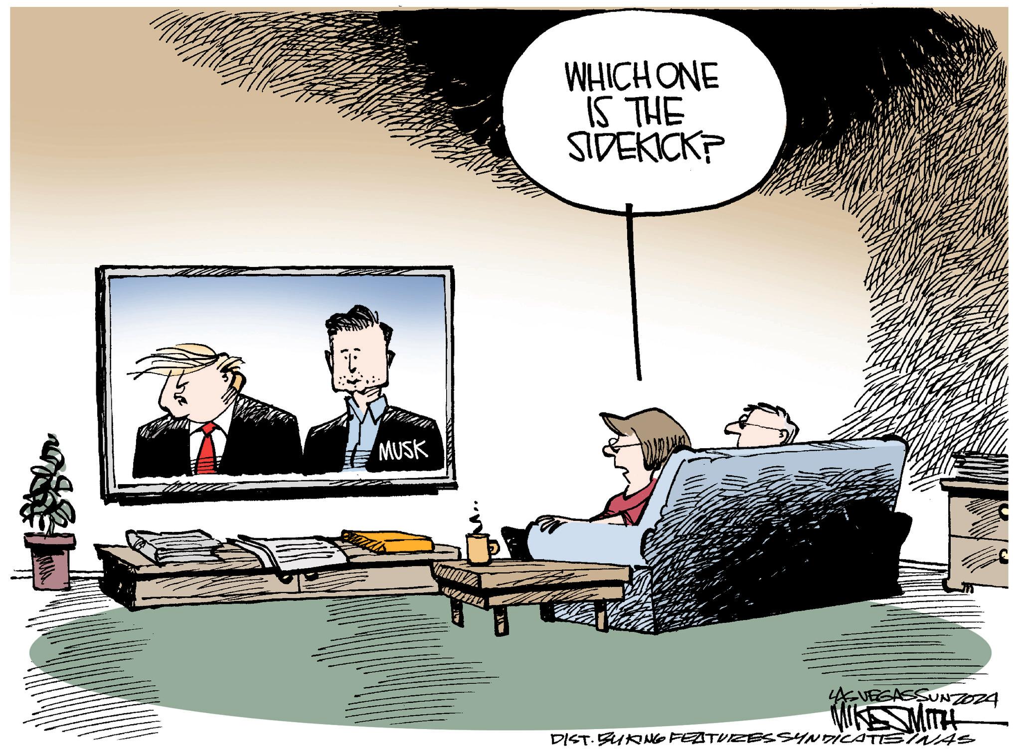 Veterans Day OCR: MUSK WHICH ONE IS THE SIDEKICK? LAS VEGASSUNZOZA MIKE MITH DIST. SUKING FESTURZESSYNDICATEINAS MUSK WHICH ONE IS THE SIDEKICK ? LAS VEGASSUNZOZA MIKE MITH DIST . SUKING FESTURZESSYNDICATEINAS