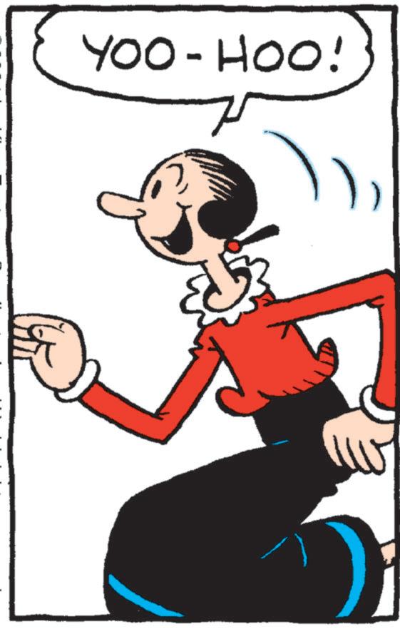 Fictional character OCR: YOO-HOO! YOO - HOO !