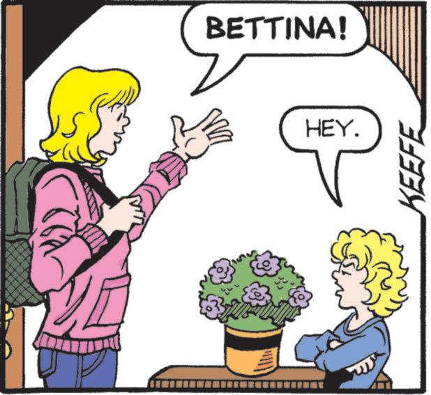 Happy OCR: BETTINA! HEY. KEEFE BETTINA ! HEY . KEEFE