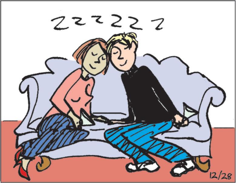 Animated cartoon OCR: zzzzzz 12/28 zzzzzz 12/28