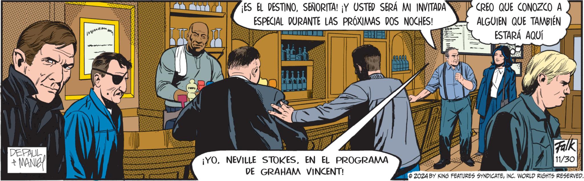 Comics OCR: DEPAUL ????? www ¡ES EL DESTINOSEÑORITA! ¡Y USTED SERÁ MI INVITADA ESPECIAL DURANTE LAS PRÓXIMAS DOS NOCHES! CREO QUE CONOZCO A ALGUIEN QUE TAMBIÉN ESTARÁ AQUÍ AAAAA Falk +MANIAY ¡YOEN EL PROGRAMA DE GRAHAM VINCENT! 11/30 2024 BY KING FEATURES SYNDICATEINC. WORLD RIGHTS RESERVED. DEPAUL ????? www ¡ ES EL DESTINOSEÑORITA ! ¡ Y USTED SERÁ MI INVITADA ESPECIAL DURANTE LAS PRÓXIMAS DOS NOCHES ! CREO QUE CONOZCO A ALGUIEN QUE TAMBIÉN ESTARÁ AQUÍ AAAAA Falk + MANIAY ¡ YONEVILLE STOKESEN EL PROGRAMA DE GRAHAM VINCENT ! 11/30 2024 BY KING FEATURES SYNDICATEINC . WORLD RIGHTS RESERVED .