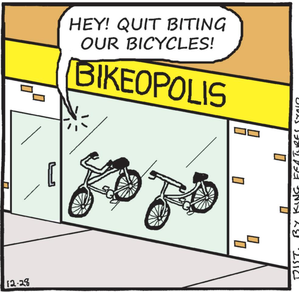 Bicycle fork OCR: 12.28 HEY! QUIT BITING OUR BICYCLES! BIKEOPOLIS ? ? 12.28 HEY ! QUIT BITING OUR BICYCLES ! BIKEOPOLIS ? ?