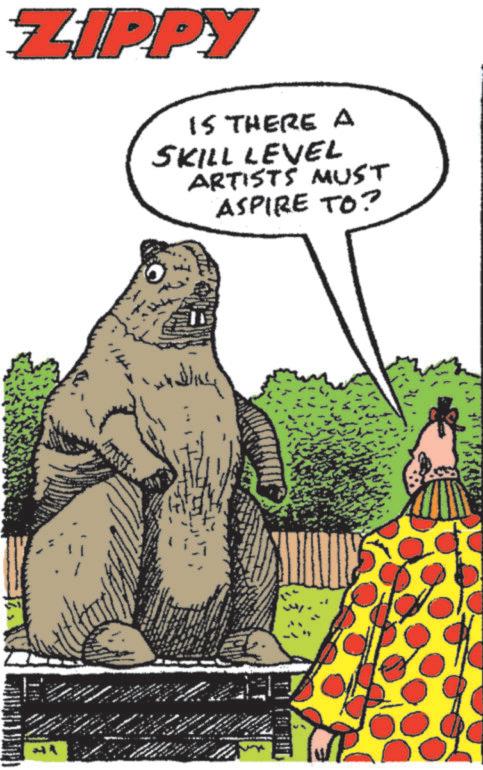 Font OCR: ZIPPY IS THERE A SKILL LEVEL ARTISTS MUST ASPIRE TO? +7 ???st ZIPPY IS THERE A SKILL LEVEL ARTISTS MUST ASPIRE TO ? +7 ? ?? st