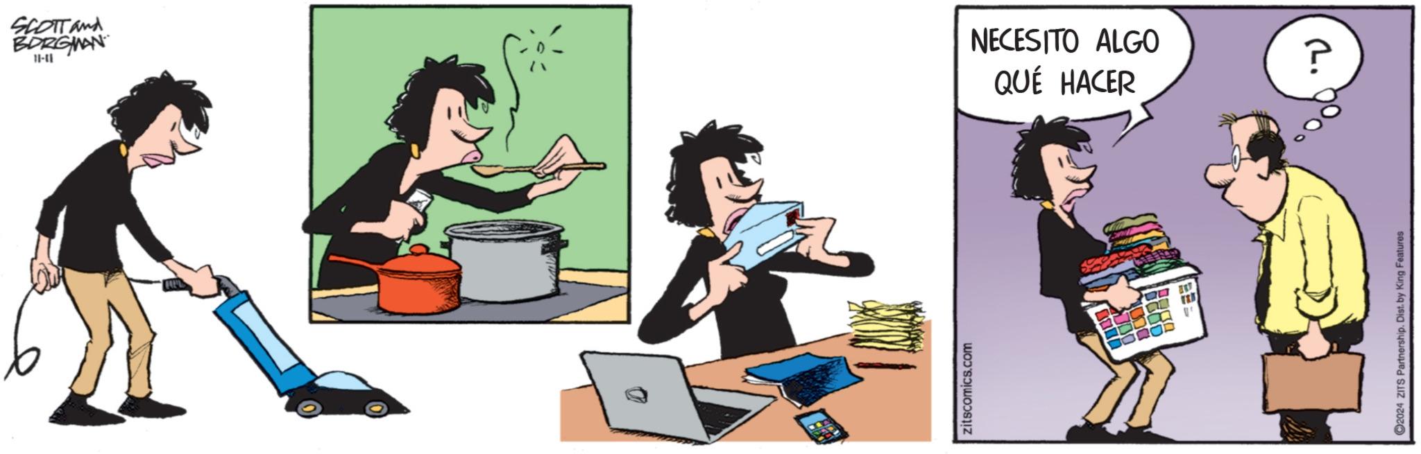 Personal computer OCR: BORGMAN SCOTT and 11-1 QUÉ HACER NECESITO ALGO zitscomics.com 2024 ZITS Partnership. Dist. by King Features ? ?? BORGMAN SCOTT and 11-1 QUÉ HACER NECESITO ALGO zitscomics.com 2024 ZITS Partnership . Dist . by King Features ? ??