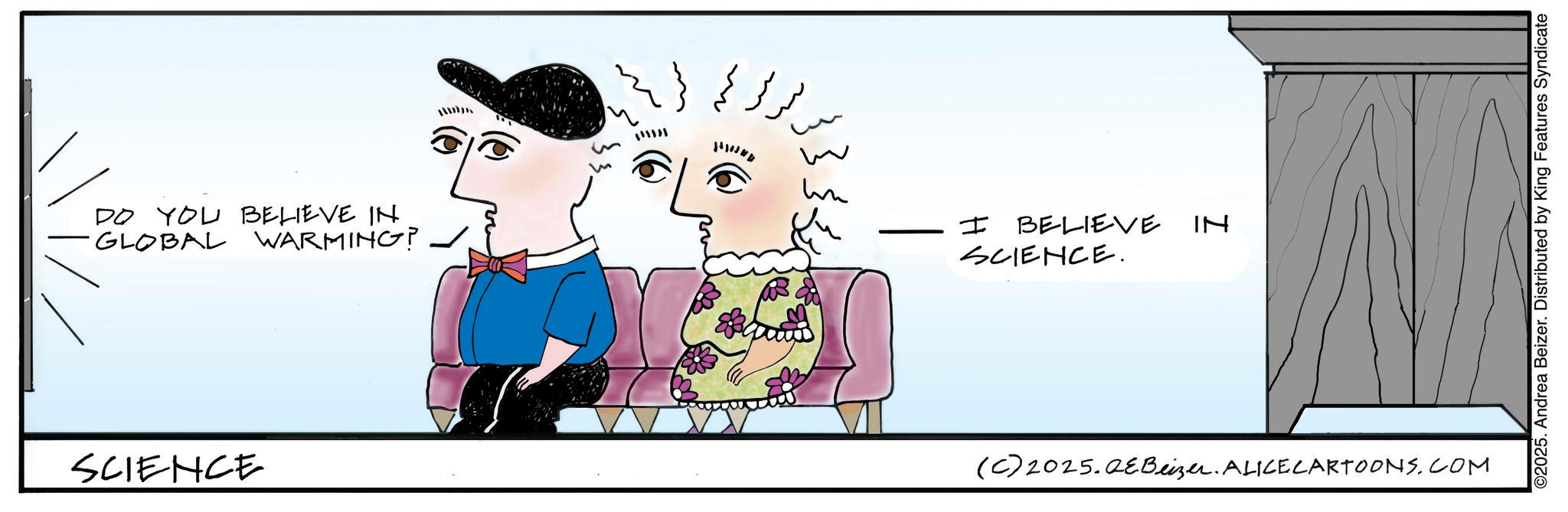 Child art OCR: DO YOU BELIEVE IN GLOBAL WARMING? SCIENCE ? ?? ?? ?? I BELIEVE SCIENCE. IN (C) 2025.QEBeizer. ALICE CARTOONS.COM ©2025. Andrea Beizer. Distributed by King Features Syndicate DO YOU BELIEVE IN GLOBAL WARMING ? SCIENCE ? ?? ?? ?? I BELIEVE SCIENCE . IN ( C ) 2025.QEBeizer . ALICE CARTOONS.COM © 2025 . Andrea Beizer . Distributed by King Features Syndicate