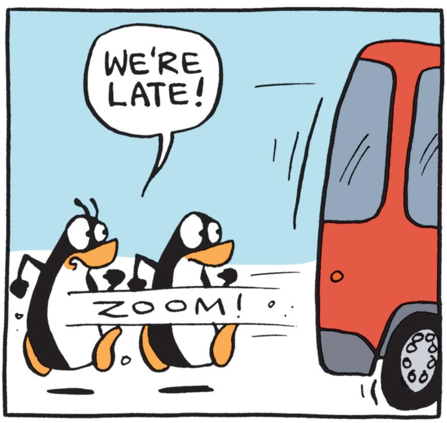 Fiction OCR: WE'RE LATE! ZOOM! 60 WE'RE LATE ! ZOOM ! 60
