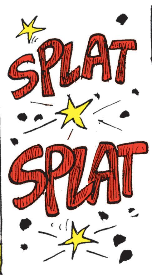 Graphics OCR: SPLAT SPLAT SPLAT SPLAT