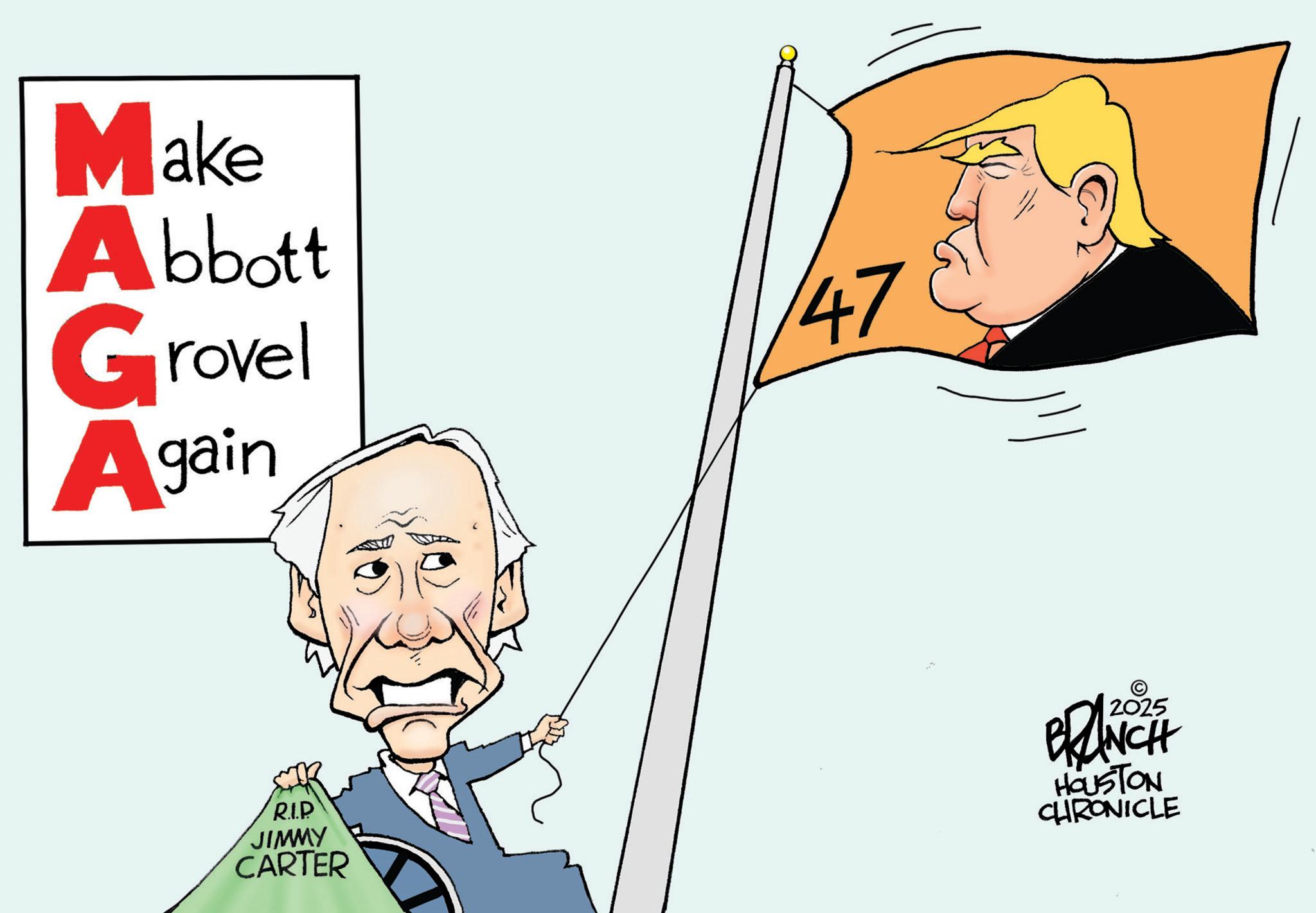 Fiction OCR: Make Abbott Grovel Again 47 RIP JIMMY CARTER BRANCH HOUSTON CHRONICLE Make Abbott Grovel Again 47 RIP JIMMY CARTER BRANCH HOUSTON CHRONICLE