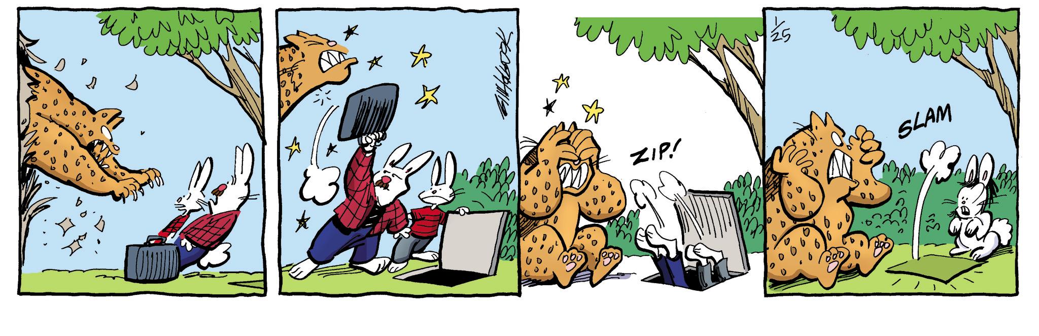 Fictional character OCR: ? ZIP! SLAM ? ZIP ! SLAM