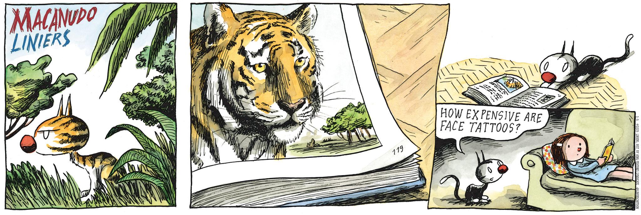Publication OCR: MACANUDO LINIERS 119 HOW EXPENSIVE ARE FACE TATTOOS? MACANUDO LINIERS 119 HOW EXPENSIVE ARE FACE TATTOOS ?