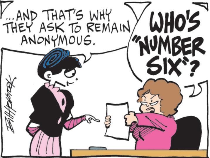 Graphics OCR: P... AND THAT'S WHY THEY ASK TO REMAIN ANONYMOUS. ??????? 2 0000 WHO'S "NUMBER SIX*? 25 P ... AND THAT'S WHY THEY ASK TO REMAIN ANONYMOUS . ??????? 2 0000 WHO'S " NUMBER SIX * ? 25