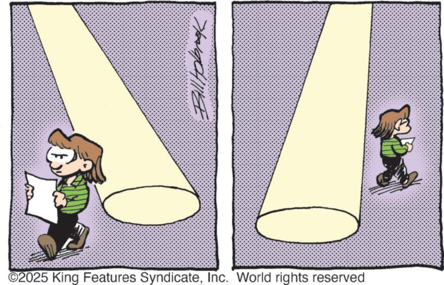 Fiction OCR: Bill Holbrook ©2025 King Features SyndicateInc. World rights reserved Bill Holbrook © 2025 King Features SyndicateInc. World rights reserved