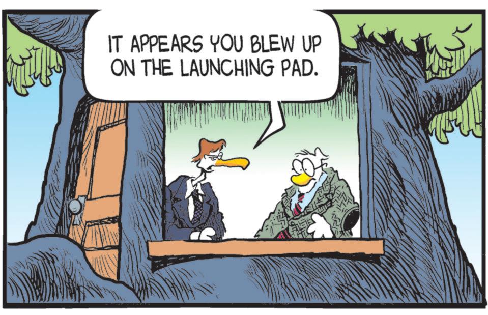 Feather OCR: IT APPEARS YOU BLEW UP ON THE LAUNCHING PAD. IT APPEARS YOU BLEW UP ON THE LAUNCHING PAD .