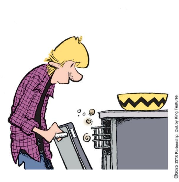 Fiction OCR: ©2025 ZITS Partnership. Dist. by King Features © 2025 ZITS Partnership . Dist . by King Features