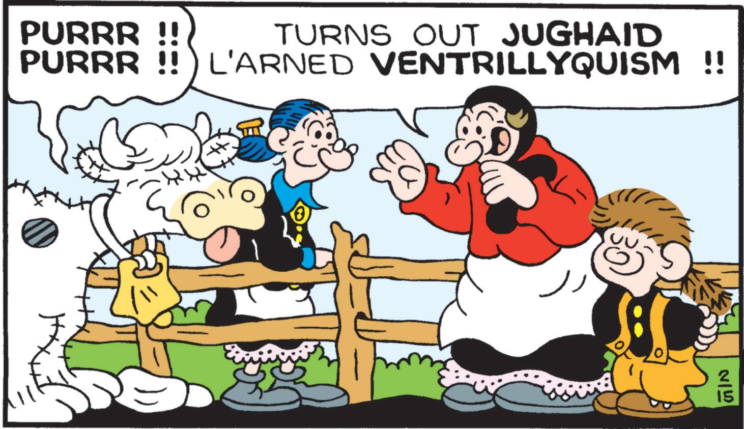 Comics OCR: PURRR !! TURNS OUT JUGHAID PURRR!!) L'ARNED VENTRILLYQUISM !! UU 0 15 GN PURRR !! TURNS OUT JUGHAID PURRR !! ) L'ARNED VENTRILLYQUISM !! UU 0 15 GN
