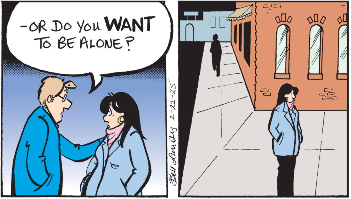 Fiction OCR: -OR Do You WANT TO BE ALONE? ??? ??? ?? Bell-Lundy 2-22-25 ? ? -OR Do You WANT TO BE ALONE ? ??? ??? ?? Bell - Lundy 2-22-25 ? ?