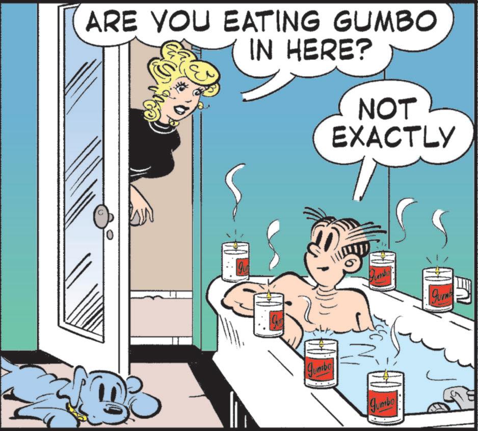 Graphics OCR: ARE YOU EATING GUMBO IN HERE? NOT EXACTLY Jumbo Jumbo Jumb ARE YOU EATING GUMBO IN HERE ? NOT EXACTLY Jumbo Jumbo Jumb