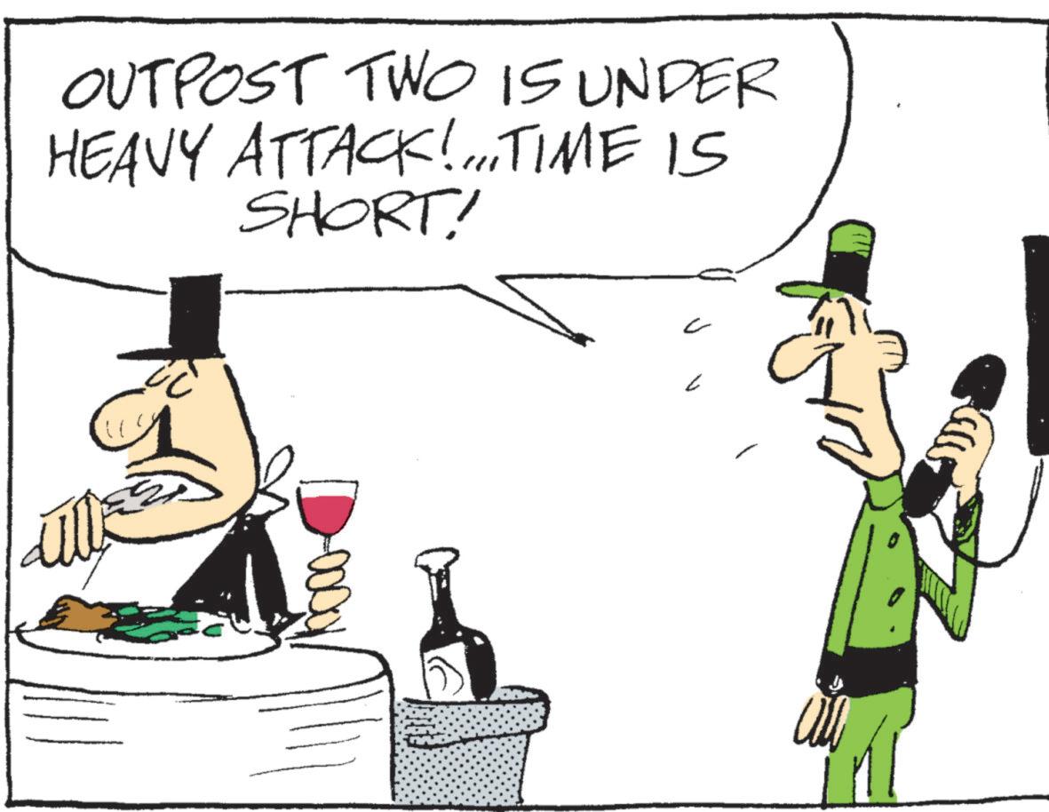 Fiction OCR: OUTPOST TWO IS UNDER HEAVY ATTACK!... TIME IS SHORT! ? OUTPOST TWO IS UNDER HEAVY ATTACK ! ... TIME IS SHORT ! ?