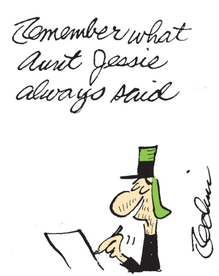 Handwriting OCR: Temember what Aunt Jessie always said 11 Temember what Aunt Jessie always said 11