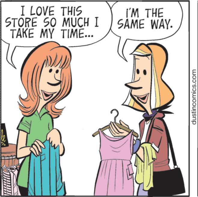 Fiction OCR: I LOVE THIS STORE SO MUCH I TAKE MY TIME... I'M THE SAME WAY. dustincomics.com I LOVE THIS STORE SO MUCH I TAKE MY TIME ... I'M THE SAME WAY . dustincomics.com