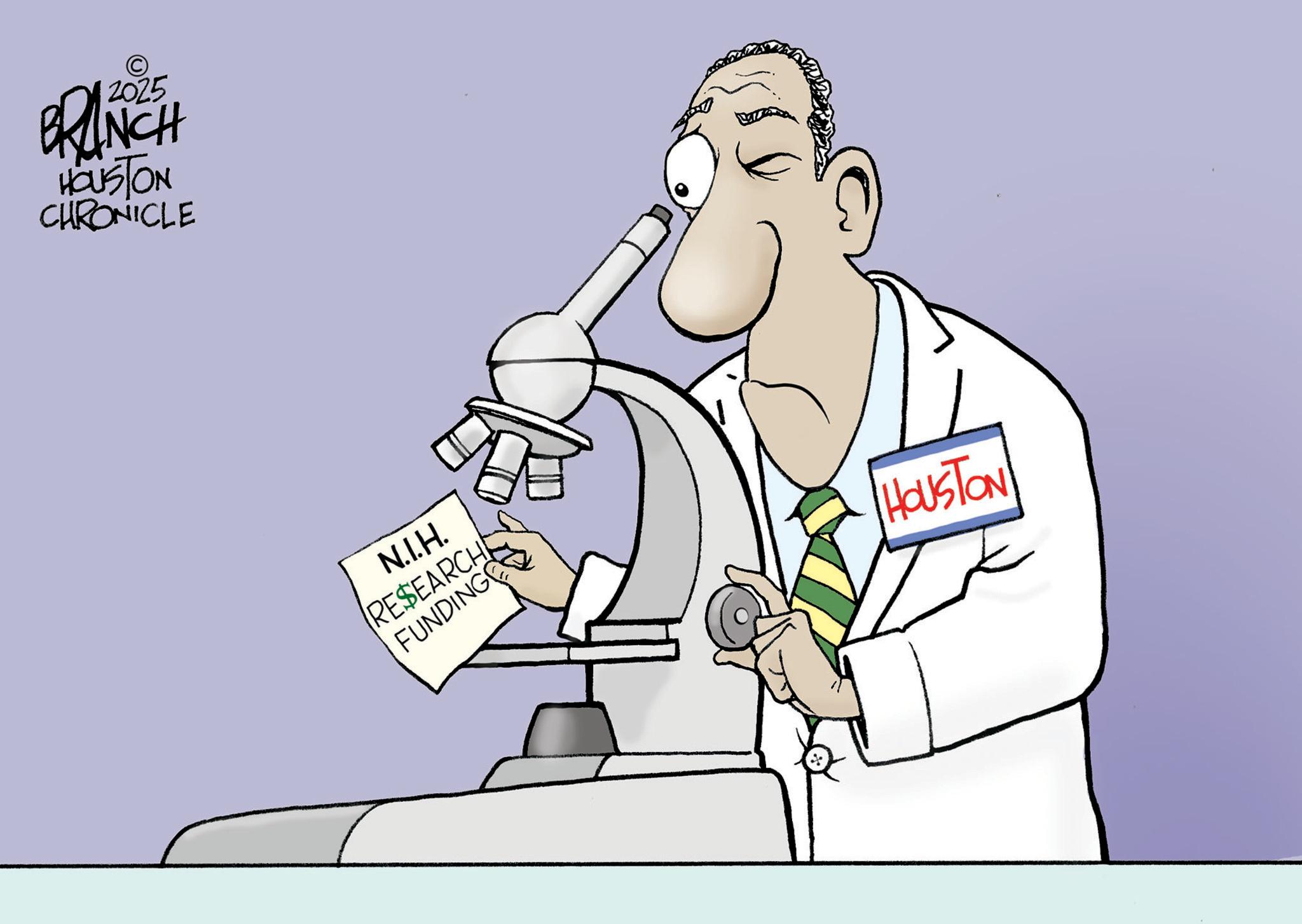 Science OCR: 2025 BRANCH HOUSTON CHRONICLE N.I.H. RESEARCH FUNDING HOUSTON 2025 BRANCH HOUSTON CHRONICLE N.I.H. RESEARCH FUNDING HOUSTON