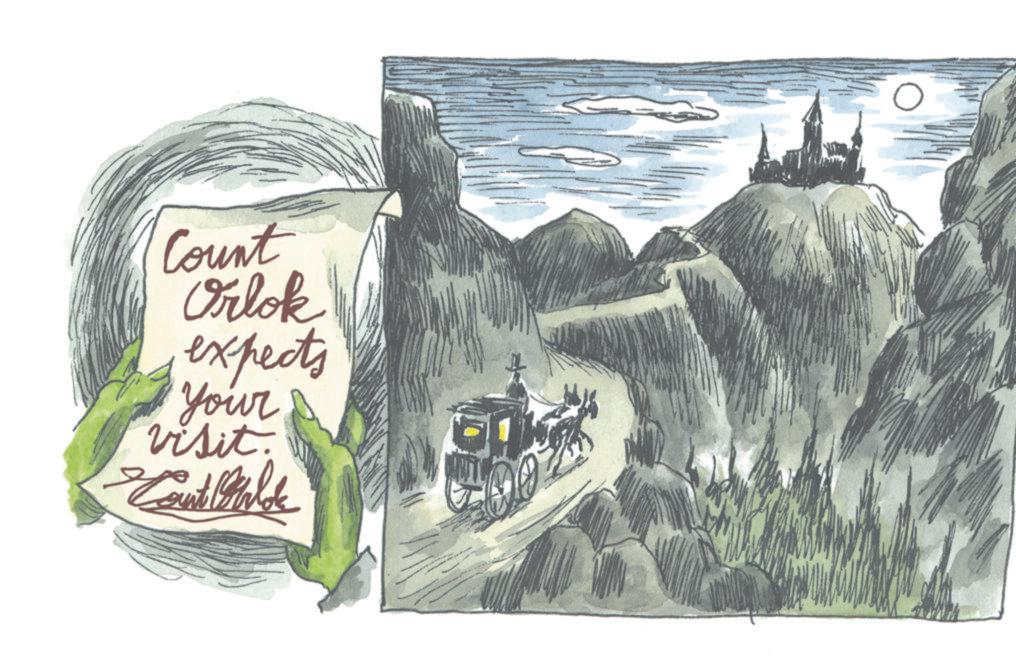 Handwriting OCR: Count Orlok expects Your visit. Count Orlok expects Your visit .