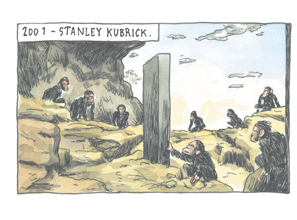 Outcrop OCR: 2001 - STANLEY KUBRICK. 2001 - STANLEY KUBRICK .