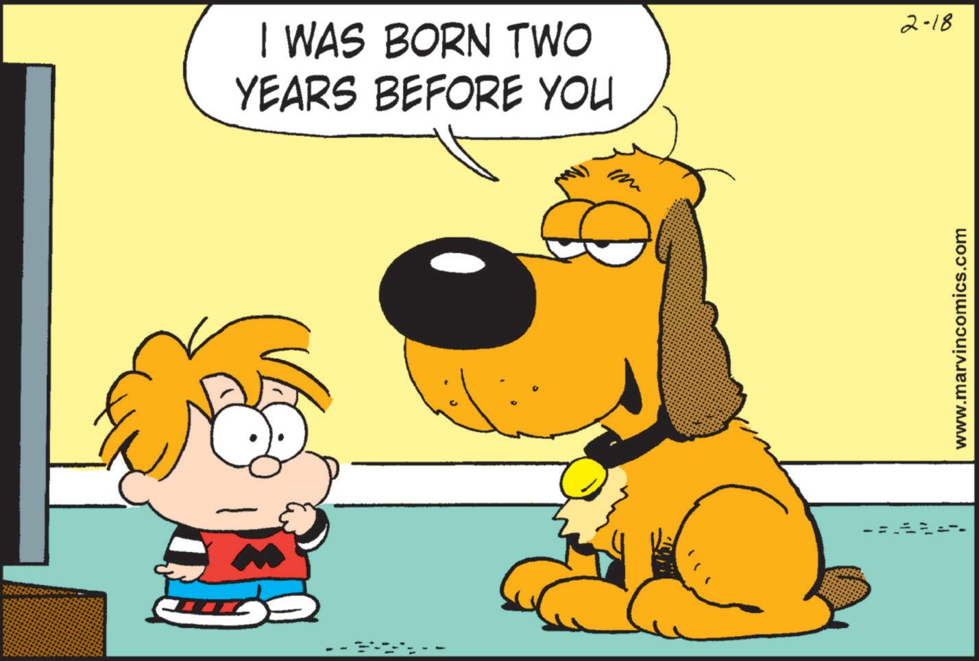 Fiction OCR: I WAS BORN TWO YEARS BEFORE YOU m 2-18 www.marvincomics.com I WAS BORN TWO YEARS BEFORE YOU m 2-18 www.marvincomics.com