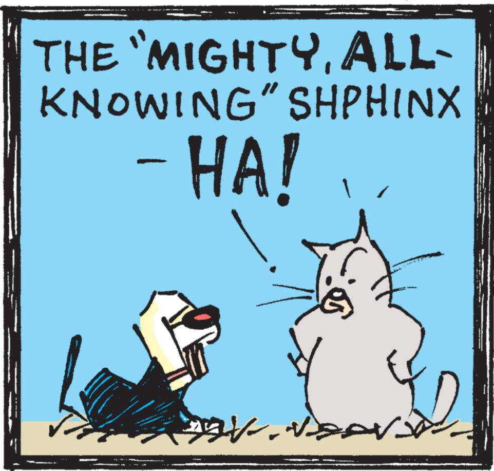 Felinae OCR: THE "MIGHTYALL- KNOWING" SHPHINX - HA! THE " MIGHTYALL- KNOWING " SHPHINX - HA !