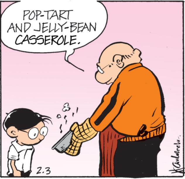 Conversation OCR: POP-TART AND JELLY-BEAN CASSEROLE. 2.3 ???????? POP - TART AND JELLY - BEAN CASSEROLE . 2.3 ????????