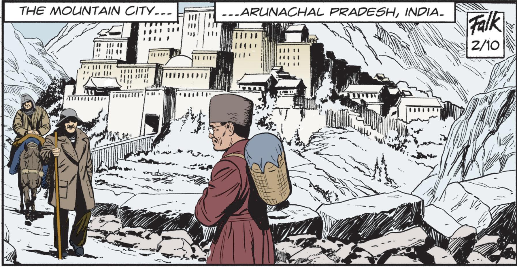 Fiction OCR: THE MOUNTAIN CITY... ...ARUNACHAL PRADESHINDIA- Falk 2/10 THE MOUNTAIN CITY ... ... ARUNACHAL PRADESHINDIA- Falk 2/10