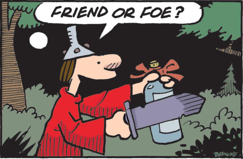 Fiction OCR: FRIEND OR FOE? BROWNE FRIEND OR FOE ? BROWNE