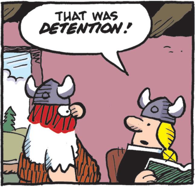 Fiction OCR: THAT WAS DETENTION! THAT WAS DETENTION !